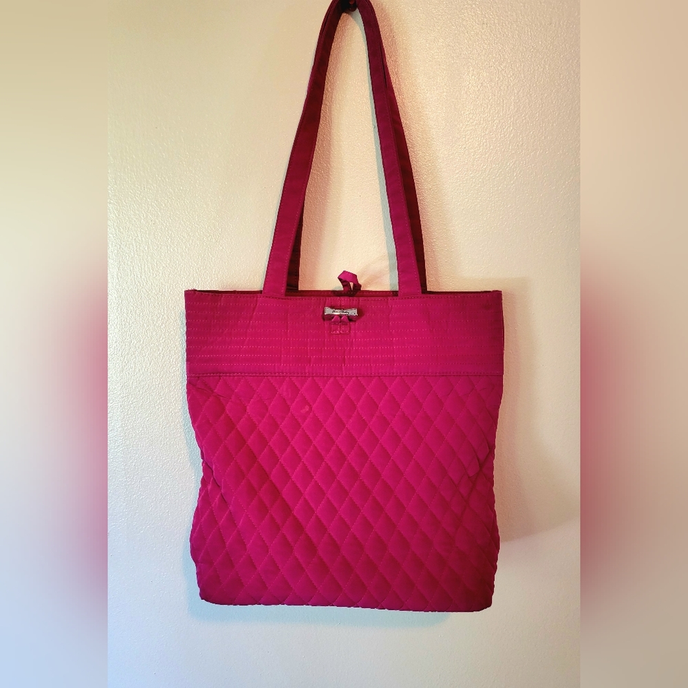 Vera Bradley pink tote bag